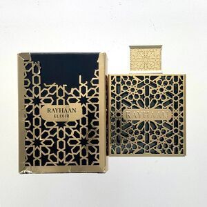 Rayhaan Elixir Eau de Parfum EDP Spray for Unisex 3.4oz/ 100ml - New Damaged Box
